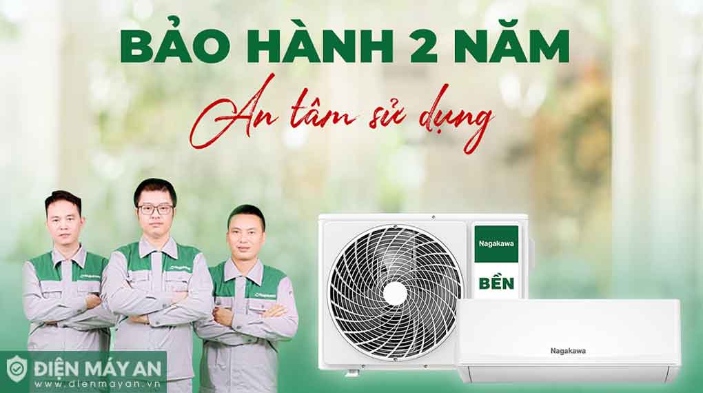 Điều hòa Nagakawa Inverter 12000 BTU 1 chiều NIS-C12R2U51